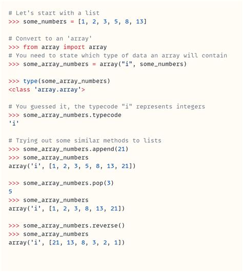 Why Can T I Just Use A List Understanding NumPy S Ndarray A NumPy