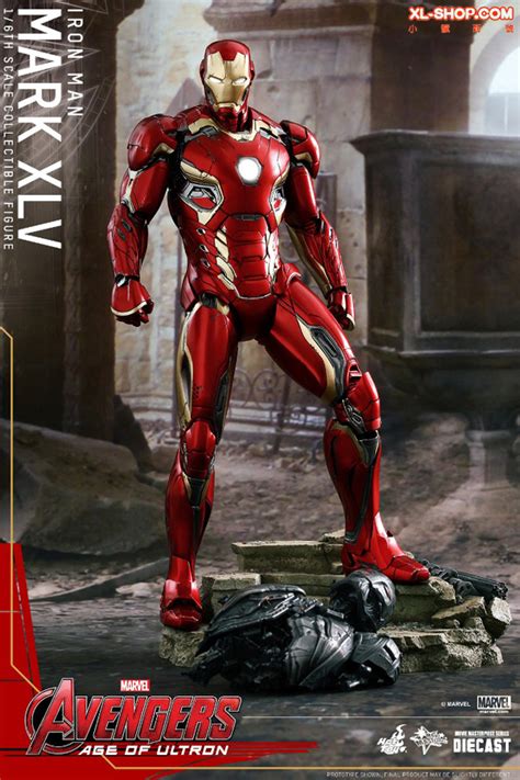 Hot Toys MMS D Avengers Age Of Ultron Th Scale Mark XLV Collectible Figure