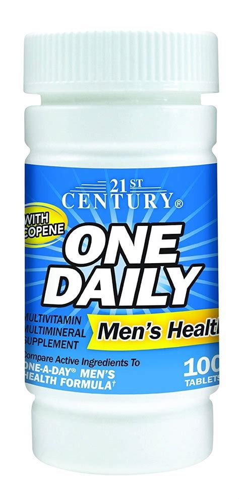 St Century One Daily W Lycopene Men S Health Support Tablets Ct