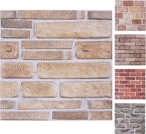 Wapane 3d Brick Peel And Stick Wallpaper 3d Brick Wall Panels Self Adhesive