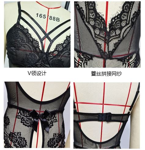 Plus Size Sexy Lingerie Teddy Bodysuit Open Crotch Sexy Nightwear Baju Tidur Malam Seksi