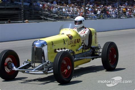 Vintage Indy Car At Indy 500