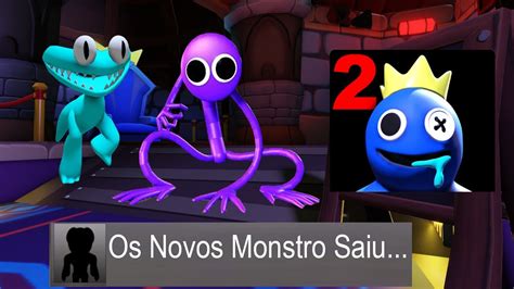 O Rainbow Friends Atualizou Hoje Chapter 2 LanÇamento E Novos Monstros