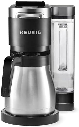 Amazon K Duo Essentials Hot Iced Coffee Maker Single Serve KCup Pod And Carafe 72 Oz