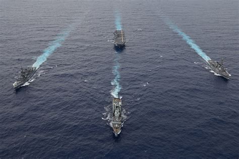 Japan And Its Allies Show Off Their Naval Power In The South China Sea