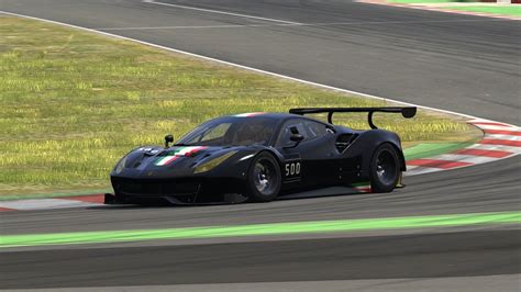 Assetto Corsa PC Gamepad Hotlap Ferrari 488 GT3 Barcelona Moto