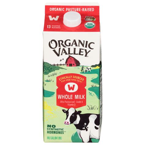 Save On Organic Valley Whole Milk Order Online Delivery Stop Shop