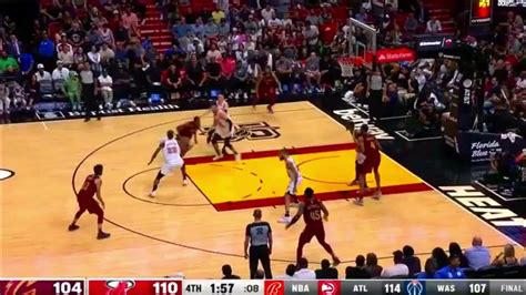 Absurd Game Final Seconds Of Miami Heat Vs Cleveland Cavaliers Nba Season 20222023 Youtube