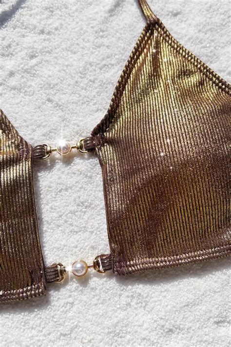 Shine Swimsuits Woman 2 Piece String Thong Micro Mini Rhinestone Custom Metallic Bikini Set Sexy