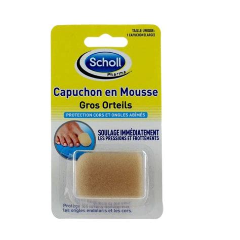 Capuchon En Mousse Gros Orteils Scholl Easypara