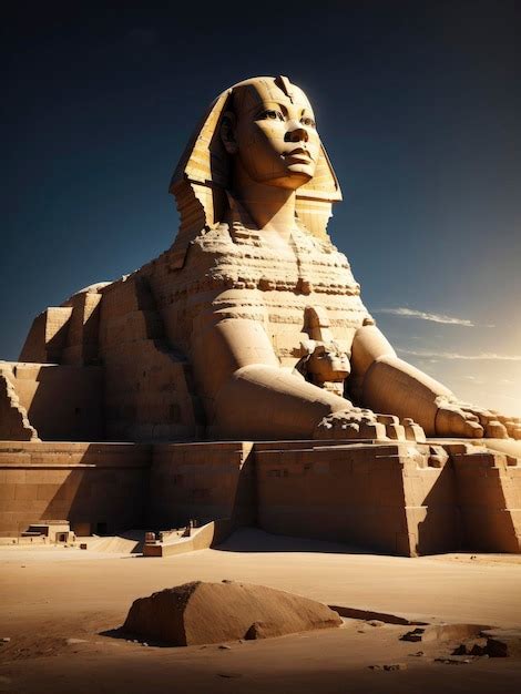 Premium Photo Great Sphinx Of Giza