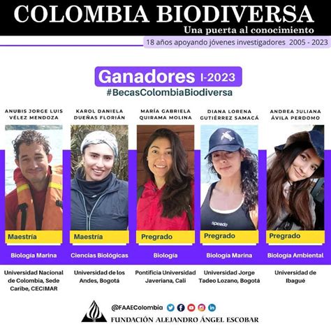 Convocatoria 2023 Becas Colombia Biodiversa