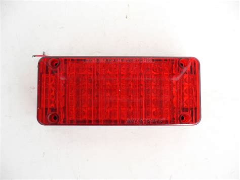 CODE 3 PERIMETER 7x3 RED LED FLASHING LIGHT EVL