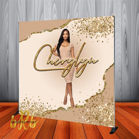 Shades Of Nude Backdrop For Birthdays Sweet Birthday Prom Graduation Bridal Showers Etsy