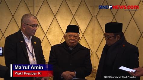 Wapres Ma Ruf Amin Ingatkan Netralitas Petugas Pemilu Jangan Hanya