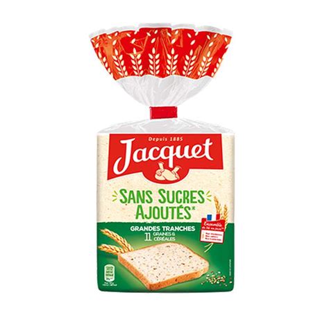 Pain De Mie Maxi Jac C R Ales Sans Sucres Ajout S Jacquet G