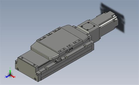 Gth系列轨道内嵌式滑台模组gth12 50 Bc C4step模型图纸下载 懒石网