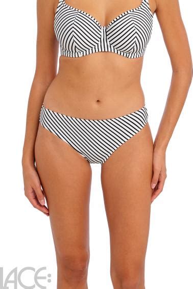 Lace Freya Swim Jewel Cove Bikini Tai Trusse Stripe Black Lace Dk