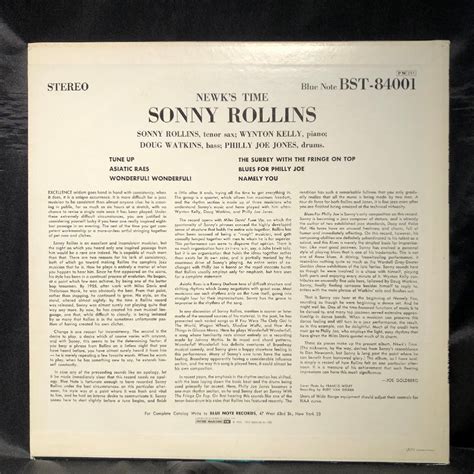 Yahoo オークション Sonny Rollins Newk s Time LP Blue Note