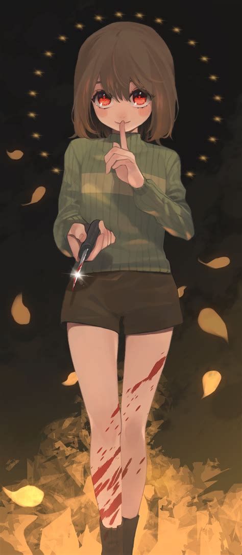 Chara fanart by @nan_a_illust : r/Undertale