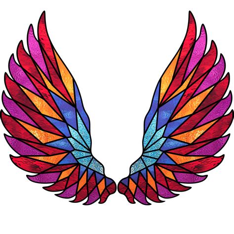 Artstation Stained Glass Wings