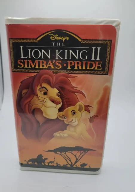 Walt Disney The Lion King Ii Simba S Pride Vhs