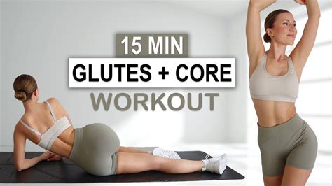 15 Min Abs Glutes Burner No Repeat No Equipment Home Workout For