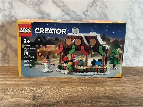 Brand New Lego Creator Winter Market Stall Christmas Holiday