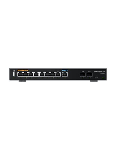 Grandstream Wired Vpn Router And Firewall 9 X Gbe Lanwan 2 X Poe Out