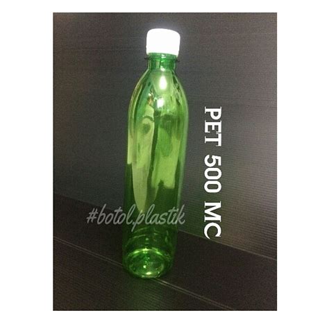 botol plastik: BOTOL PLASTIK MINUMAN 500ML- MC