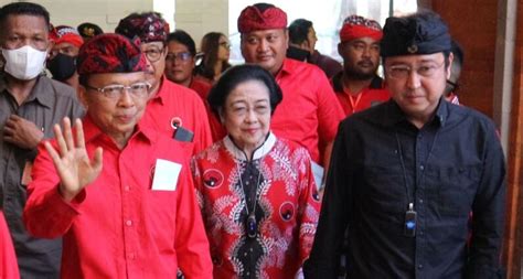 Megawati Hadiri Konsolidasi Pemenangan Ganjar Di Bali