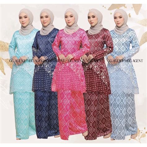 Batrisyia Baju Kurung Pahang Moden Kurung Raya Baju Kurung Modern Baju