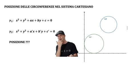 POSIZIONE DI DUE CIRCONFERENZE Andrea Il Matematico