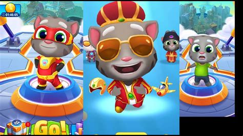 Talking Tom Hero Dash Talking Gold Run Youtube