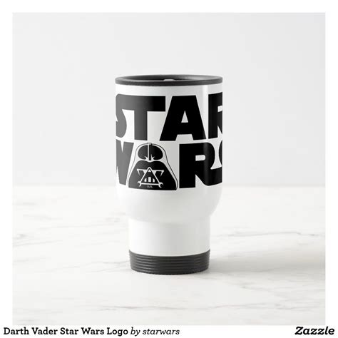 Darth Vader Star Wars Logo Travel Mug Zazzle