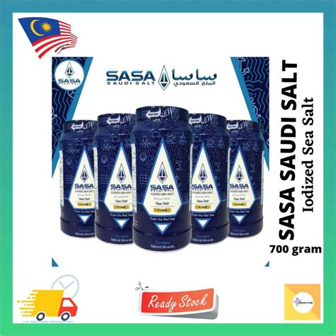 SASA Saudi Salt Pure Table Salt From Red Sea Organic Salt Shopee Malaysia