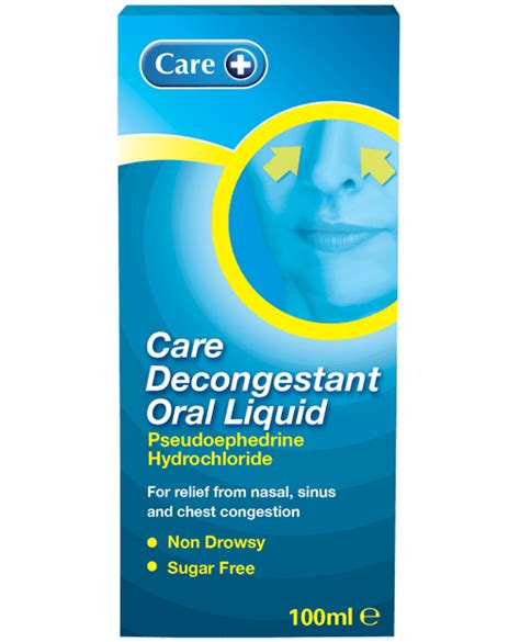 Care Decongestant Oral Liquid 100ml