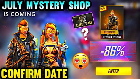 Mystery Shop Free Fire Mystery Shop Free Fire July Month Elite