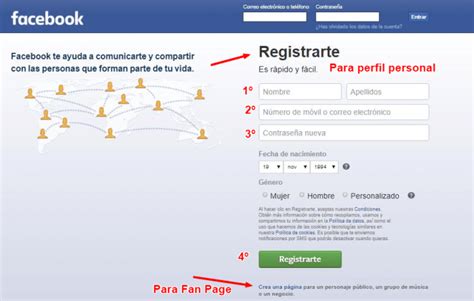 C Mo Crear Cuenta De Facebook Desde Ordenador Y M Vil