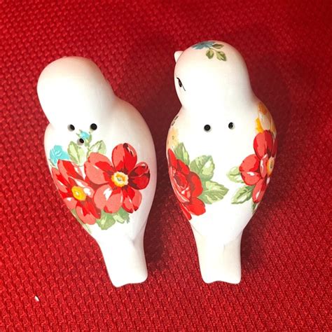 Bird Salt And Pepper Shakers Etsy