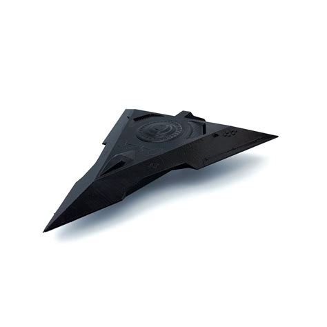 Tr 3b Black Manta Triangle 3d Printed Arv Ufo Model With Stand