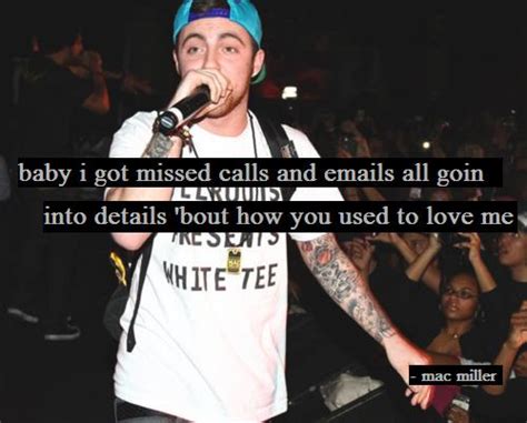 Rapper Mac Miller Quotes Sayings Love Lyrics Fav Images