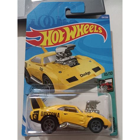 Miniatura Hot Wheels Dodge Charger Daytona Tooned Shopee Brasil