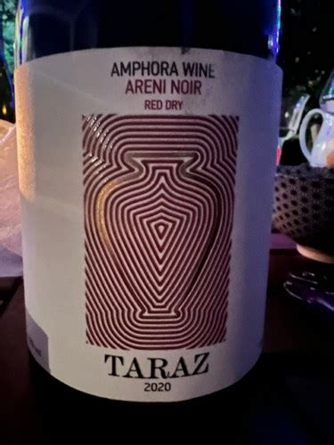 Voskevaz Taraz Amphora Areni Noir Vivino Us