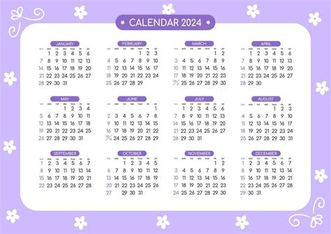 Calendar Purple Elfie Helaina