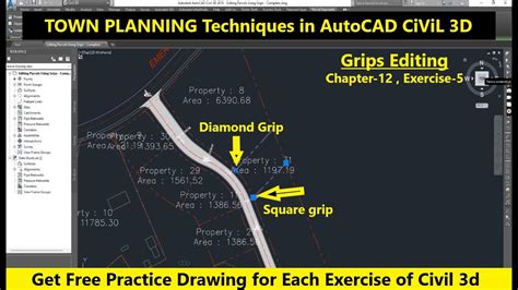 How To Edit Parcels Using Grips In Civil D Grips Editing In Autocad