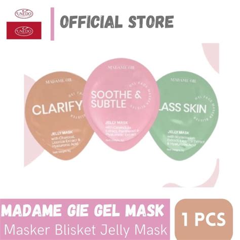 Madame Gie Jelly Mask Skincare Gel Masker Wajah Lazada Indonesia