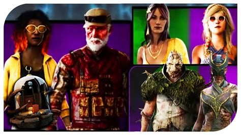 Dead By Daylight New Rift Cosmetics Dbd Rift Cosmetics Explored Bill Claud Trapper And