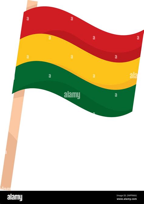 Isolated flag with african colors Vector Stock Vector Image & Art - Alamy