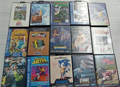 Sega Mega Drive Video Games In Original Box Catawiki